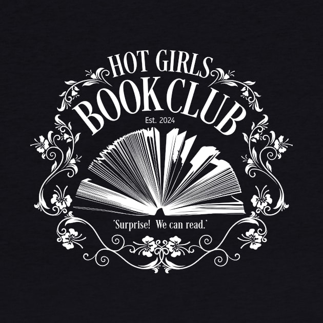 Hot Girls Book Club by eBrushDesign